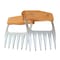 1947Kitchen Stainless Steel Meat-Shredding Claws With Wooden Handle, Brown, PR TI-2TYSSS-BRO - alternate 1